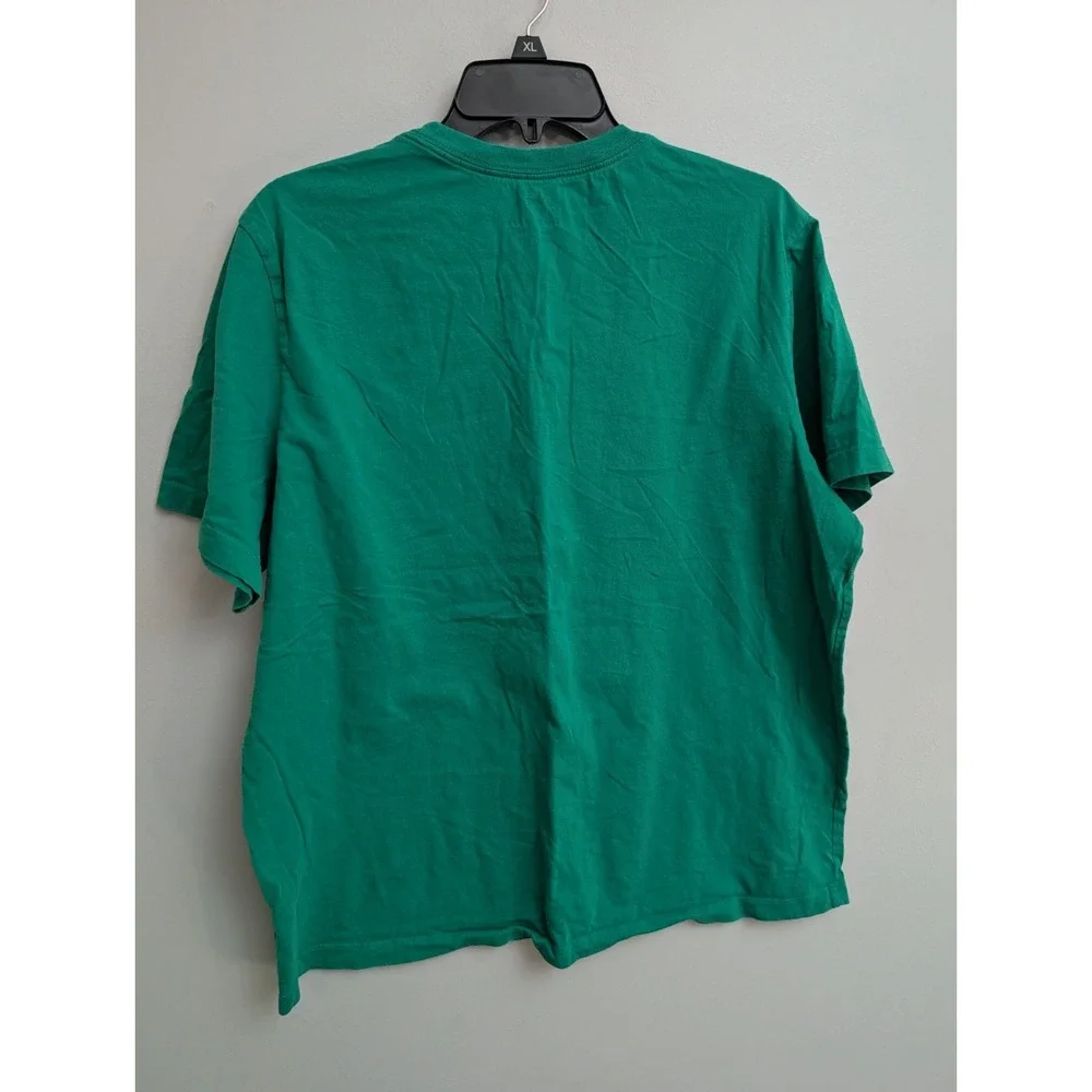 C5 Mens NIKE Shirt Swoosh Just Do It NEW Green Short Sleeve Size XL‎